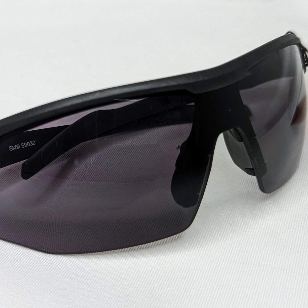 Ergodyne Skullerz SKUL Safety Glasses Black Frame Smoke Lens — NWT (Made in USA)